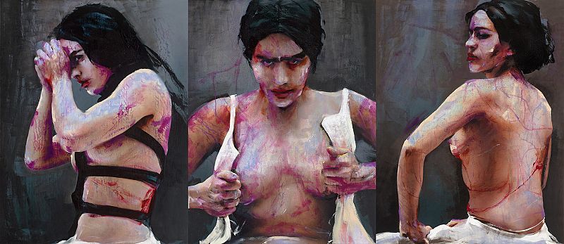 Lita Cabellut: "Ser gitana me ha dado más fuerza para pintar"