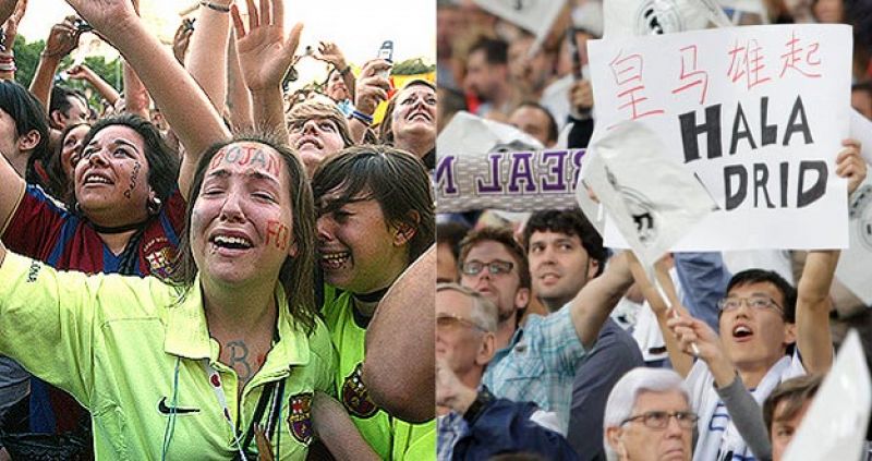 Madrid y Barcelona por el mundo
