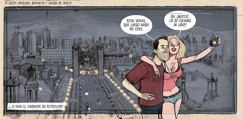 Martín Tognola, un dibujante argentino nominado a autor revelación por 'Barcelona low cost'