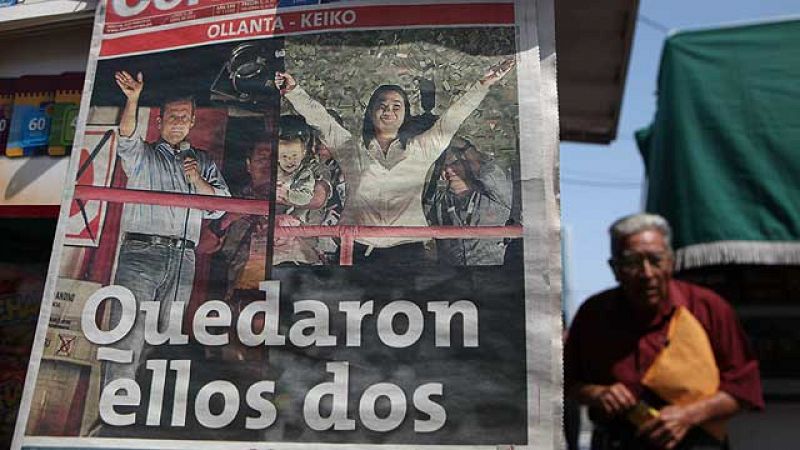 Perú elegirá entre Humala y Keiko Fujimori tras reconocer su derrota el economista Kuczynski