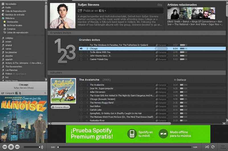 Spotify limita el acceso gratuito a su música