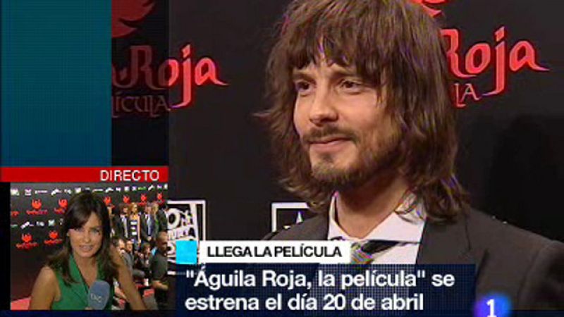 Águila Roja se viste de gala en el preestreno de la película