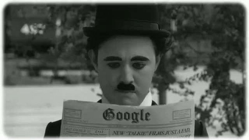 El logo de Google, la última película de Chaplin