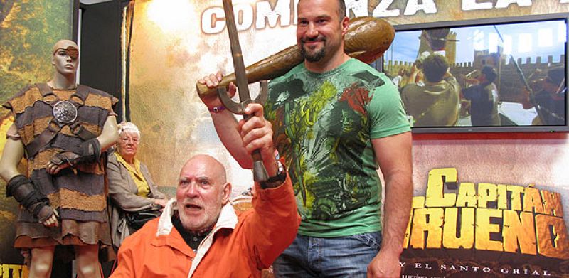 Víctor Mora, el "héroe" del cómic español, ha presentado 'Capitán Trueno'
