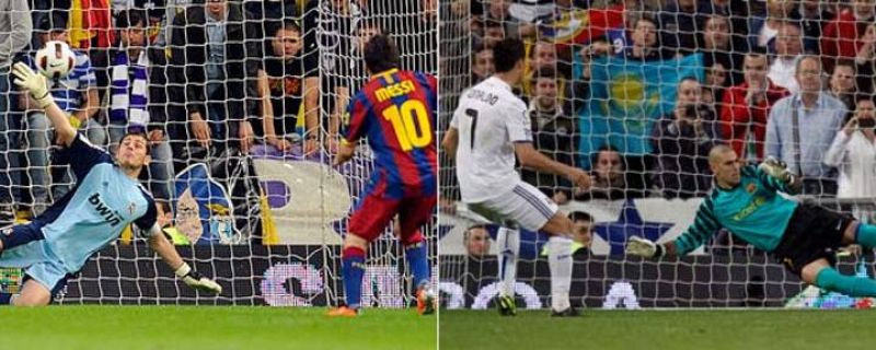 Real Madrid - Barcelona de Liga, uno a uno