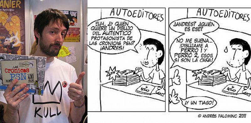 Andrés Palomino: "Hoy día cualquiera puede publicar un cómic"