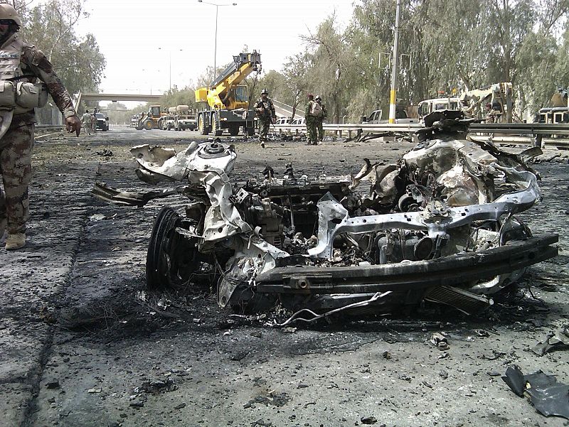 Un atentado suicida en la zona de máxima seguridad de Bagdad causa al menos cinco muertos
