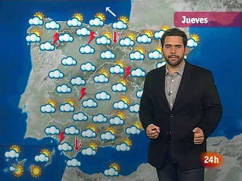 Media España vive esta Semana Santa en alerta amarilla por lluvias