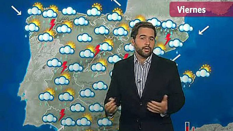 Más de 20 provincias están este Viernes Santo en alerta amarilla por lluvias o fenómenos costeros