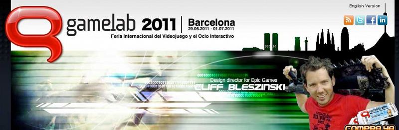 Gamelab 2011 llegará a Barcelona con un trío de ases del mundo de los videojuegos