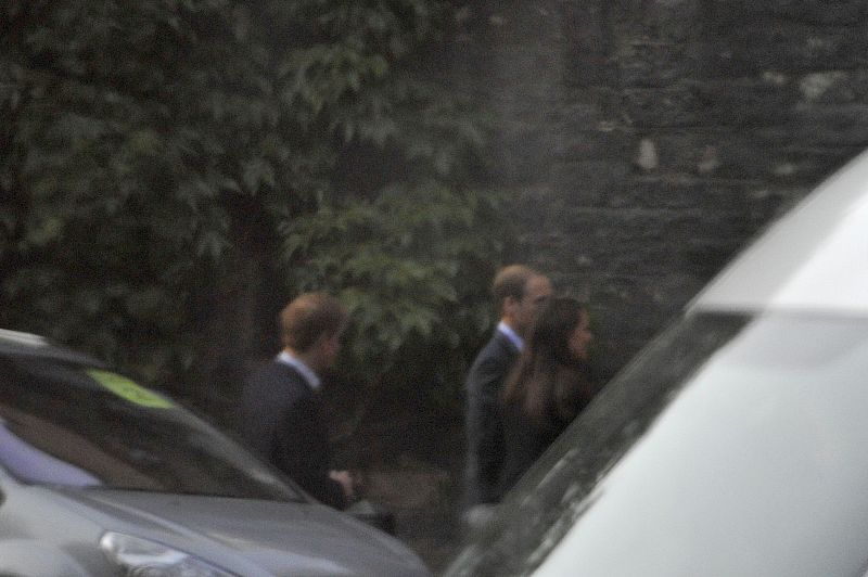 Comienzan los ensayos de la boda del príncipe Guillermo y su prometida Kate Middleton