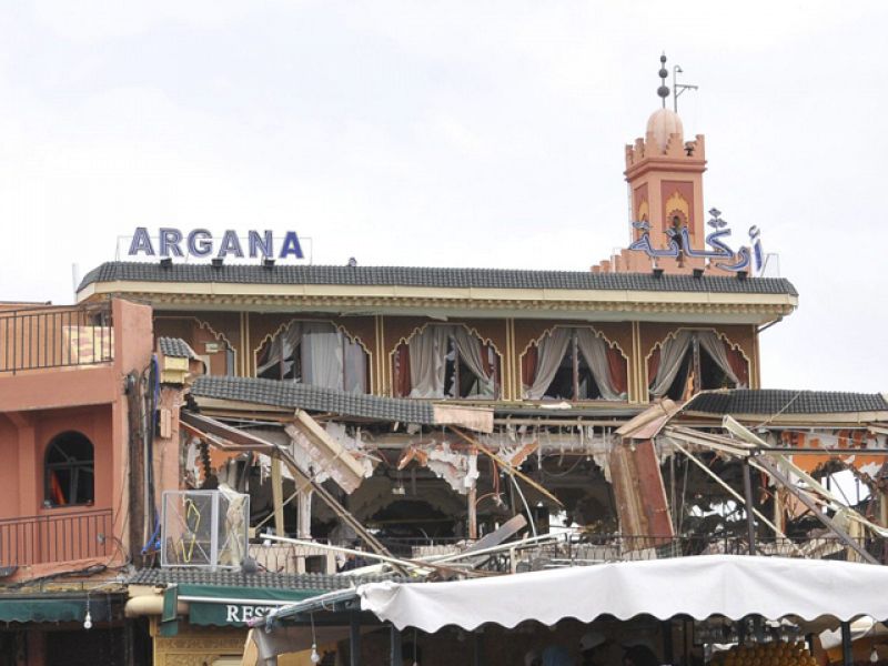 La bomba del atentado de Marraquech fue activada a distancia, según el ministro del Interior