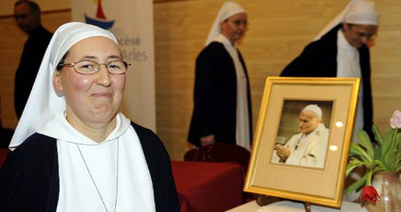 El milagro de la monja francesa que ha hecho beato a Juan Pablo II