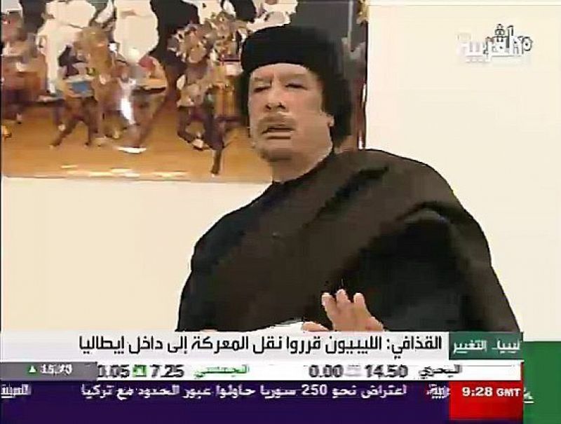 La OTAN y los rebeldes libios rechazan el alto el fuego propuesto por Gadafi