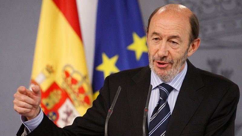 Rubalcaba: España no subirá el nivel antiterrorista tras la muerte de Bin Laden, pero sigue el peligro