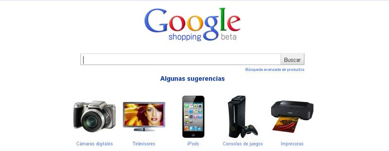 Google Shopping te lleva de compras 'on-line'