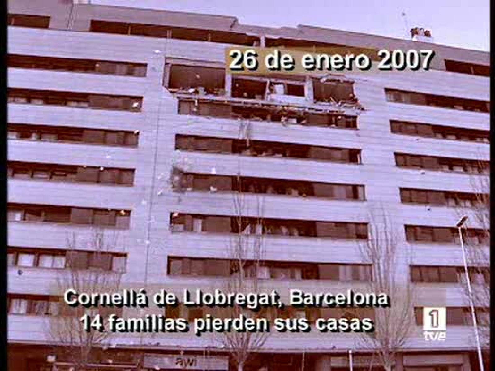 Informe Semanal analiza los casos de las familias que han perdido sus casas por explosiones de gas