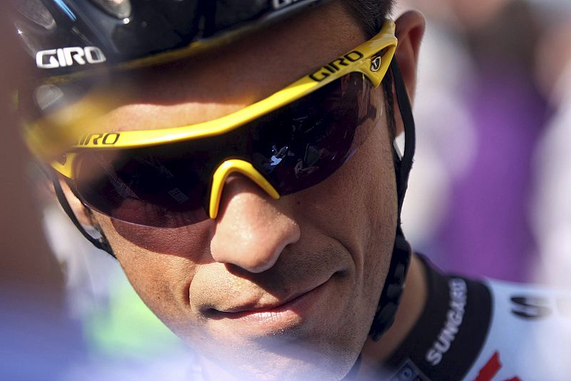 Contador prefiere no pensar en el TAS a su llegada a Italia