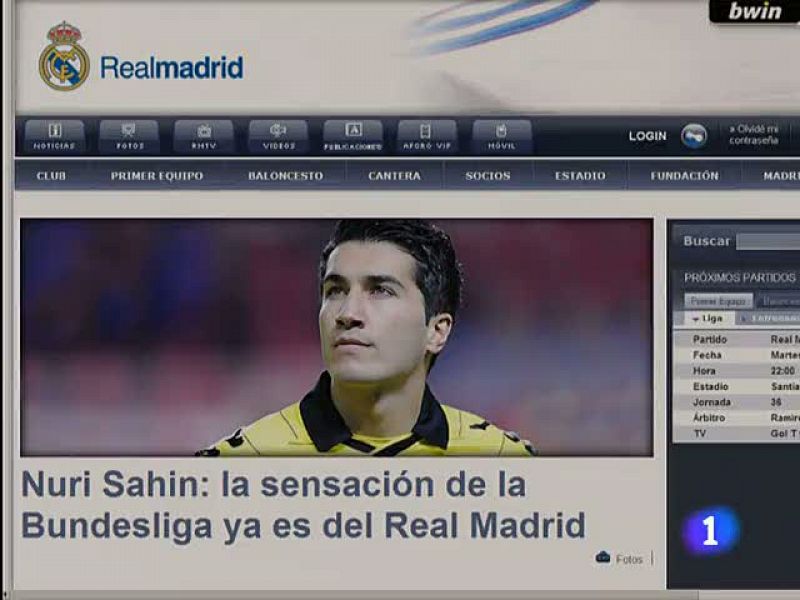El Real Madrid anuncia el fichaje de Sahin