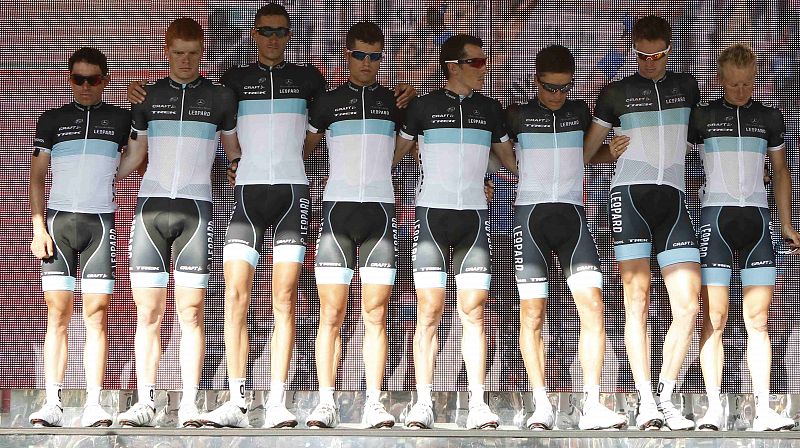 El Leopard Trek anuncia su retirada del Giro tras la muerte de Weylandt