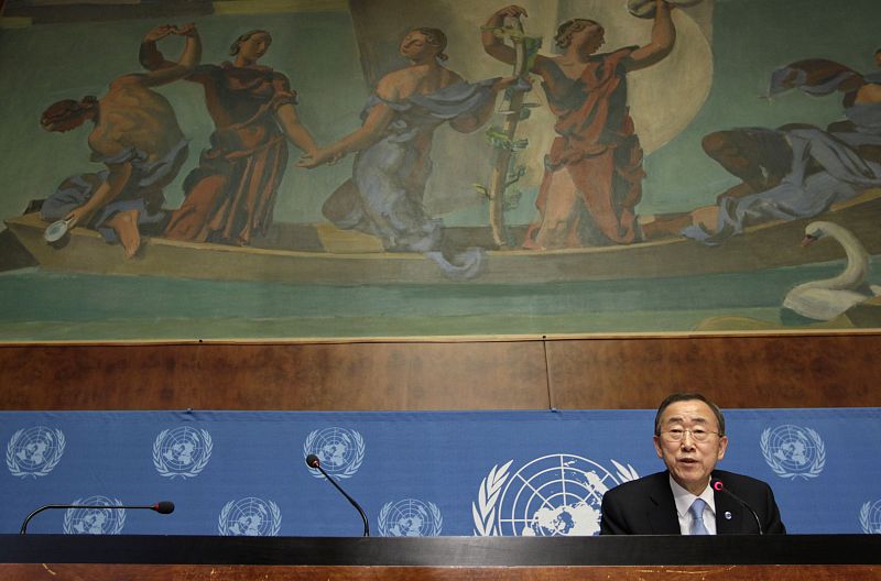 El secretario general de la ONU, Ban Ki-moon, "aliviado" por la muerte de Osama bin Laden