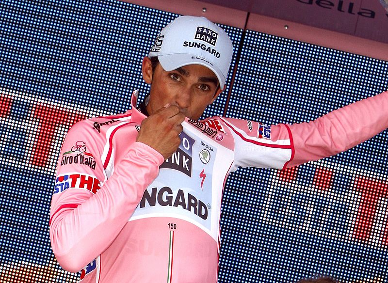 Contador: "No me interesa llevar la 'maglia' rosa"