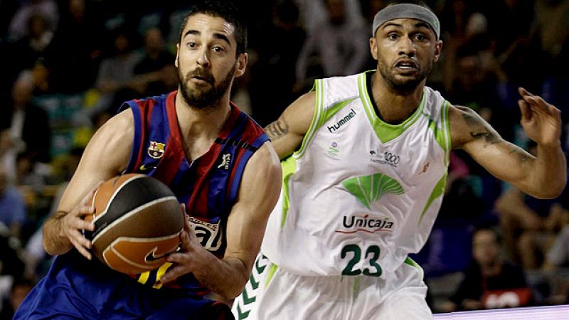 El Barcelona-Unicaja abrirá el fuego de los 'playoff' de la ACB