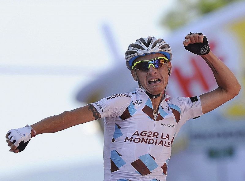 El galo John Gadret se hace con la undécima etapa del Giro