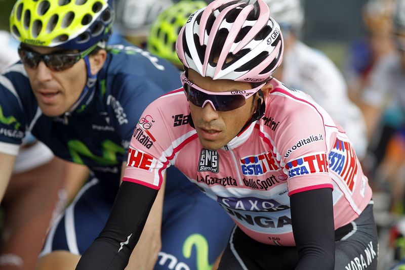 Contador: "Mi objetivo no era mantener la 'maglia' rosa"
