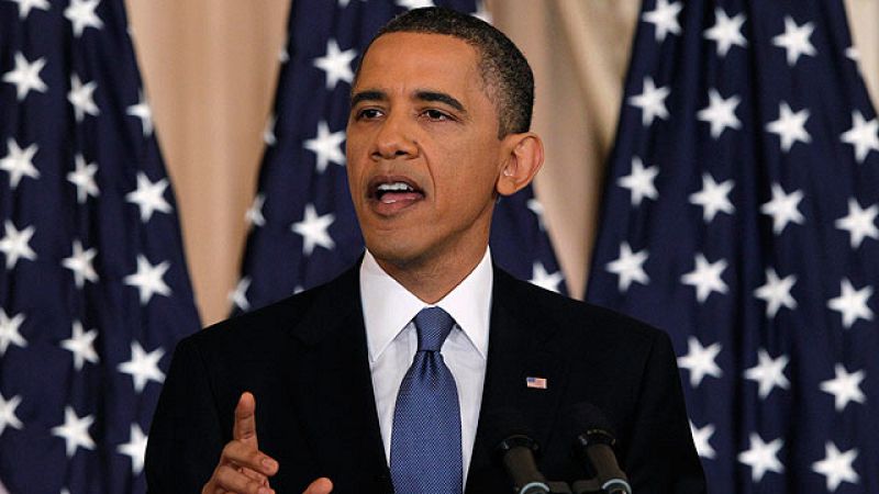 Obama apoya las reivindicaciones territoriales palestinas y cambia su guión en Oriente Medio