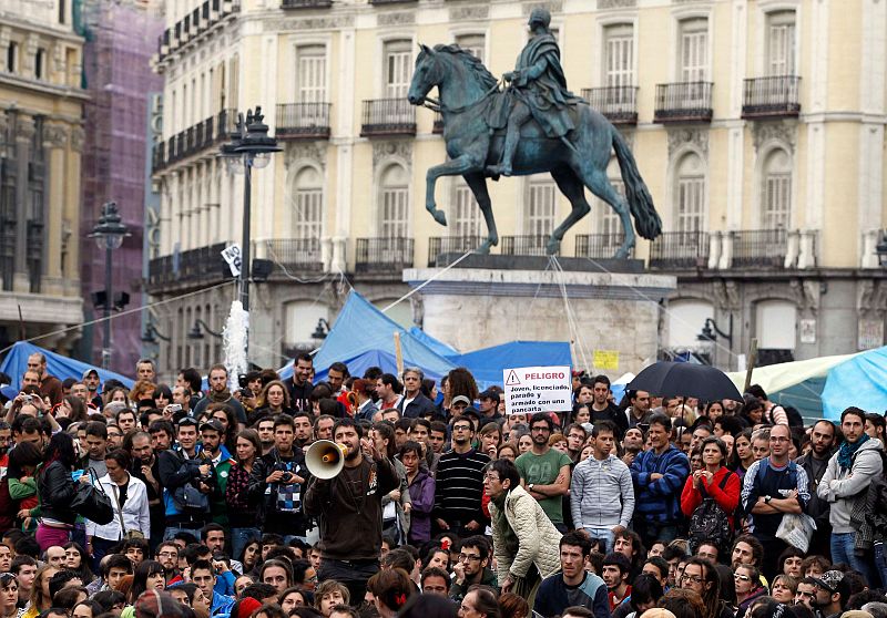 El Movimiento llama a manifestarse en Madrid el sábado, jornada de reflexión