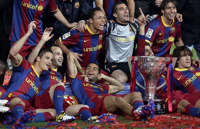 Una temporada de ensueño para el Barcelona, que busca la guinda de la 'Champions'