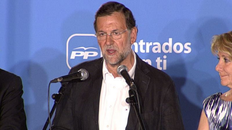 Rajoy celebra el mejor resultado del PP en las locales: "Eligen lo que creen bueno para España"
