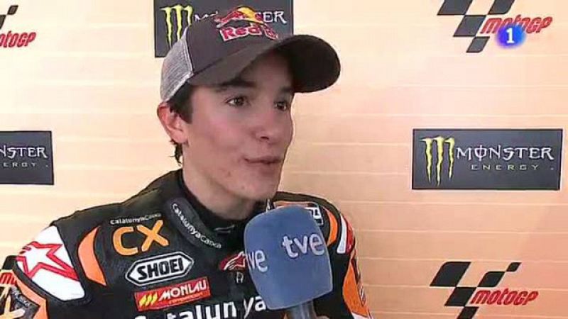Márquez: "En Moto2 hay que estar físicamente al cien por ciento"