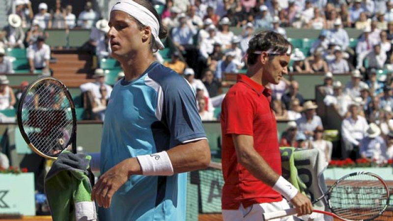 Feliciano se rinde ante el Federer de los Grand Slams