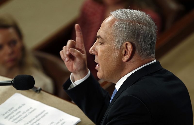 Netanyahu promete concesiones "dolorosas" pero sin dividir Jerusalén ni desmantelar colonias