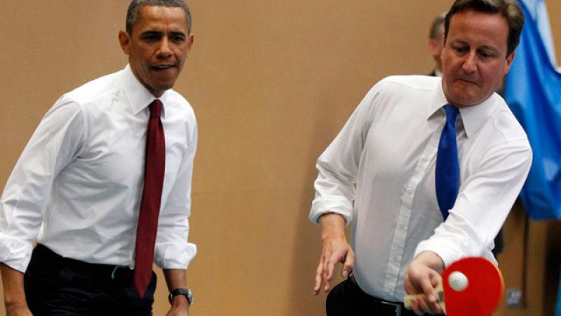 El tándem Obama-Cameron tira demasiado de la izquierda...en ping-pong