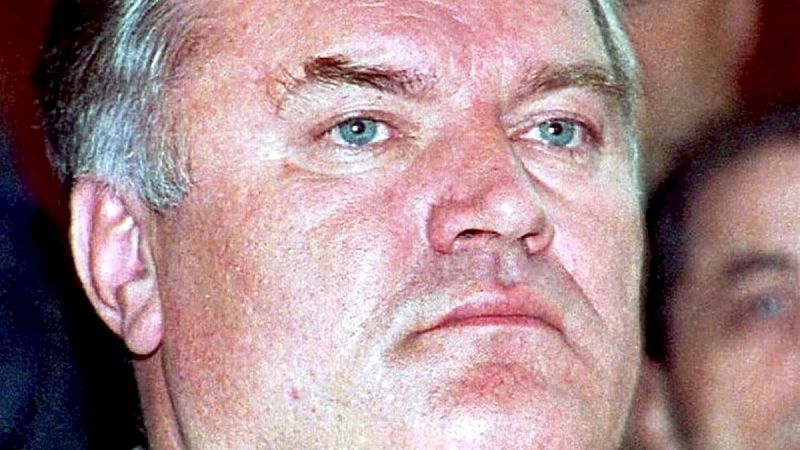 Ratko Mladic, el "carnicero de Srebrenica"