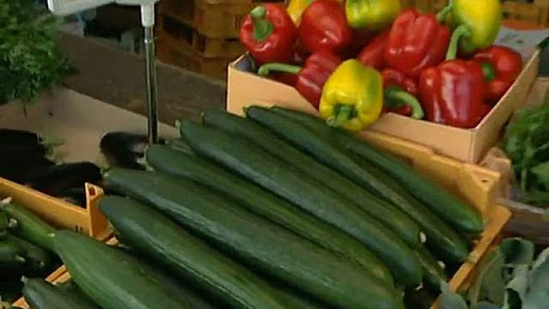 Austria retira de la venta pepinos, tomates y berenjenas de España