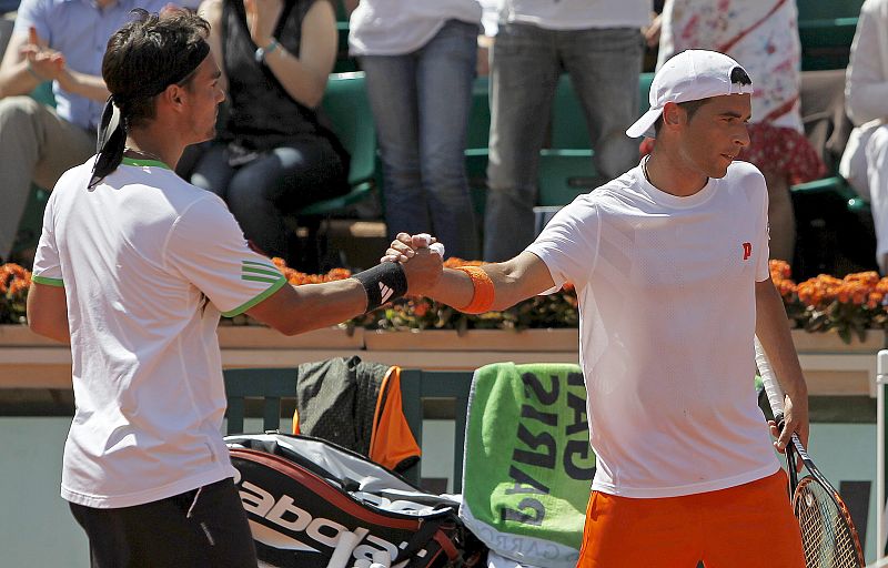 Montañés no puede con un lesionado Fognini