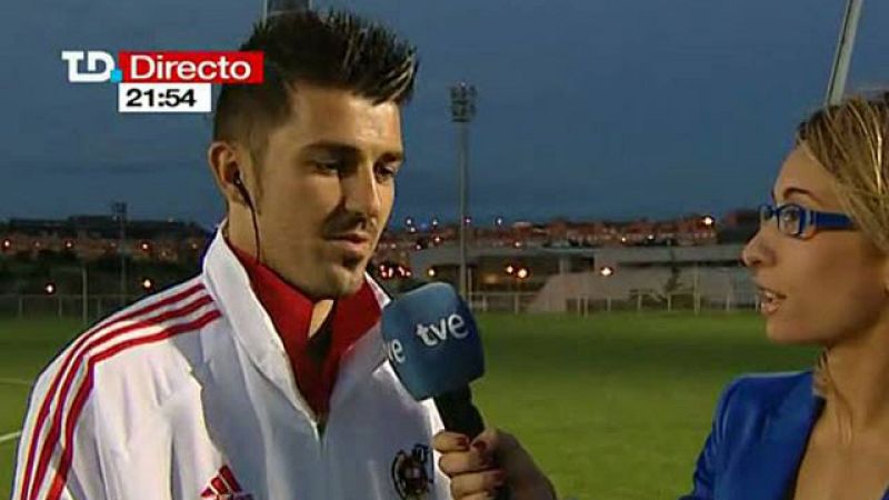 Villa: "Todos defenderemos la camiseta de la selección"