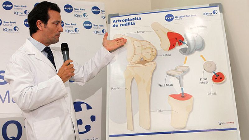 El rey estará dos o tres semanas con muletas y podrá volver a su actividad en mes y medio