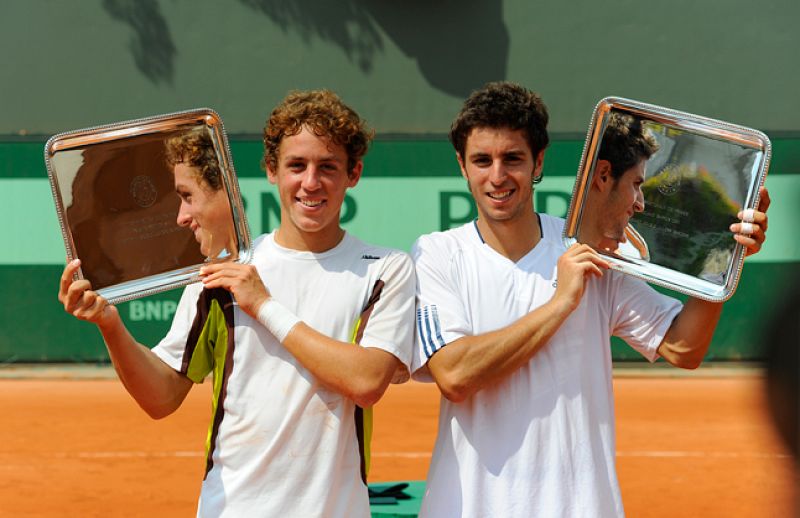 Carballés y Artuñedo, exponentes de las promesas del tenis español