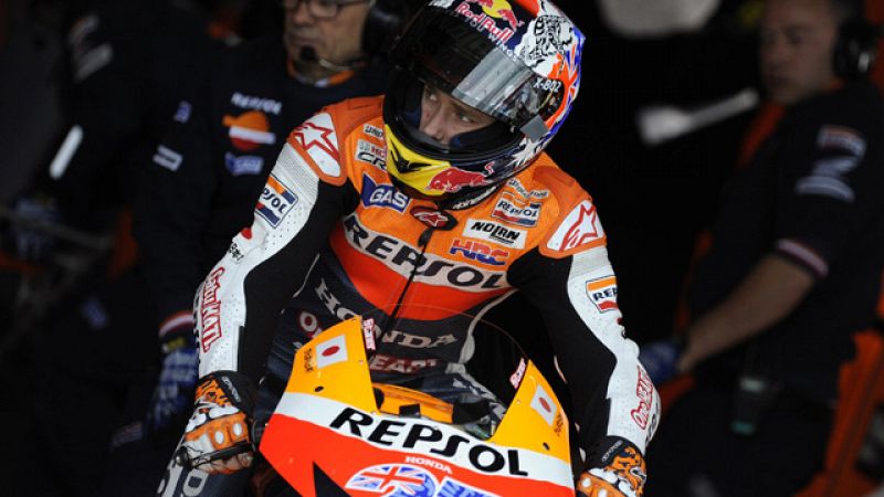 Stoner, al frente de MotoGP