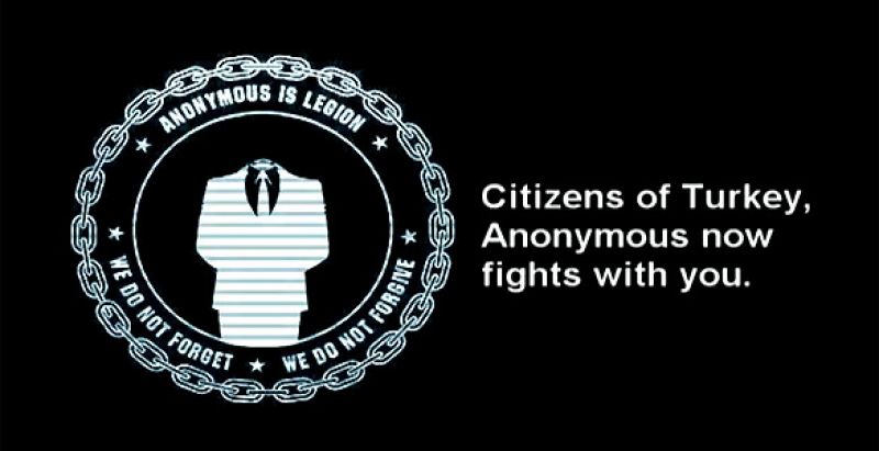 Detienen en Turquía a 32 presuntos activistas de Anonymous por ciberataques