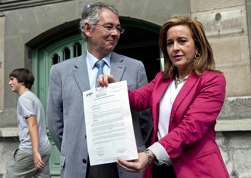 El PP presenta en Bilbao la primera moción en la que espera que Bildu se "retrate" contra ETA