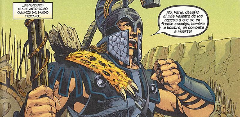 'La Ilíada', el espectacular debut en el cómic de Miguel Ángel Sepúlveda
