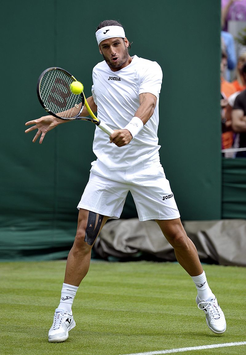 Feliciano López, primer español en la segunda ronda de Wimbledon