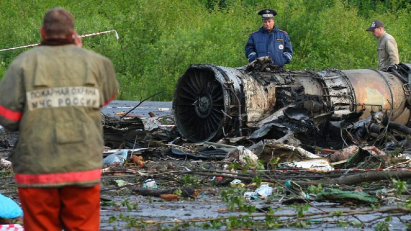 Mueren 44 personas y ocho sobreviven tras el accidente de un avión en Rusia