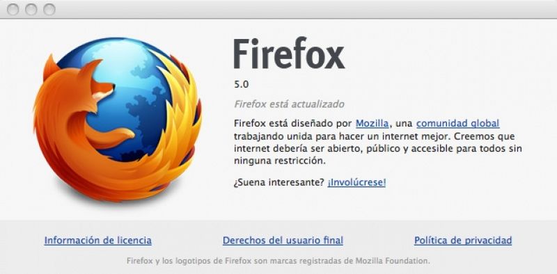 Firefox 5, listo para descargar solo tres meses después de la llegada de la anterior versión